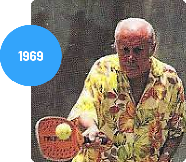 Padel im Jahr 1969